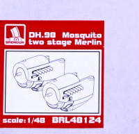 Brengun BRL48124 DH98 Mosquito two stage merlin (TAM) 1/48