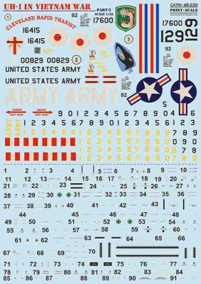 Print Scale C48230 F-15J Eagle 204 Sq. 10th Anniversary (decal) 1/48