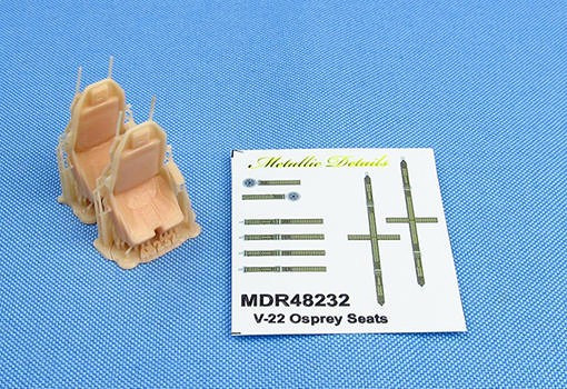 Metallic Details MDR48232 Bell V-22 Osprey seats 3d-printed  1/48