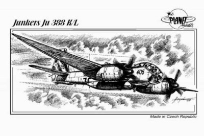 Planet Models PLT059 Junkers Ju 388 K/ L 1/48