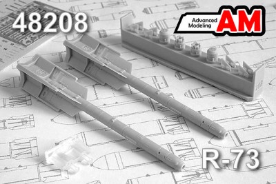 Advanced modeling AMC 48208 Авиационная управляемая ракета Р-73 1/48