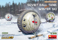 Miniart 40008 Советский шаротанк на лыжах с интерьером 1/35