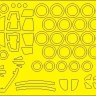 New Ware NWA-M1231 Mask Mirage IV A/P BASIC (HELLER) 1/48