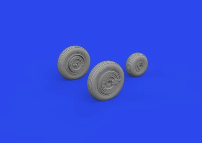 Eduard 648899 BRASSIN MiG-17 wheels 1/48