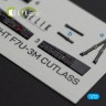 Reskit K72094 Vought F7U-3M Cutlass - int. 3D decals (FUJI) 1/72