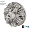 Sbs Model 72091 F4F-4 Wildcat Engine & Exhaust set (ARMA H.) 1/72