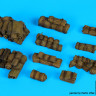 Black Dog T35142 Tentage+bedrolls N°2 accessories set 1/35