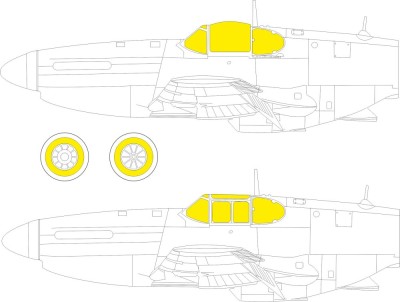 Eduard CX620 Mask P-51B/C (ARMA H.) 1/72