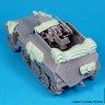Black Dog T35296 Sd.Kfz.250/8 accessories set (designed to be used with Dragon kits) 1/35