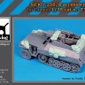 Black Dog T35296 Sd.Kfz.250/8 accessories set (designed to be used with Dragon kits) 1/35