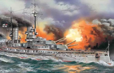 ICM S35005 Markgraf WWI German battleship 1/350