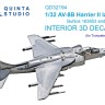 Quinta Studio QD32194 AV-8B Harrier II поздний (Trumpeter) 3D Декаль интерьера кабины 1/32