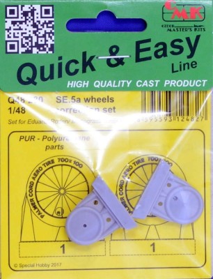 CMK Q48280 SE.5a wheels correction set (EDU/RDN/MONO) 1/48