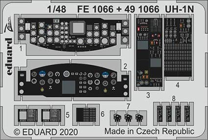 Eduard FE1066 1/48 UH-1N (KITTYH)