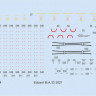 Eduard D48086 Decals Tempest Mk.II stencils (EDU/SP.H.) 1/48