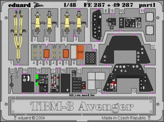 Eduard 49287 TBM-3 ACC