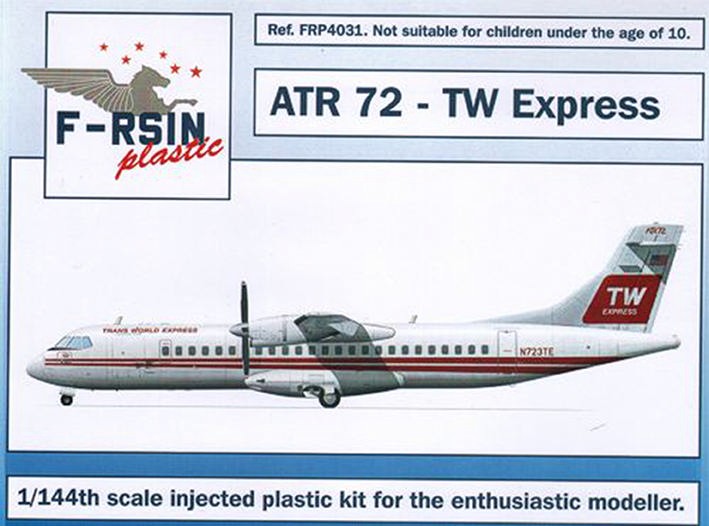 F-rsin Plastic FRP4031 ATR-72 TWE 1/144