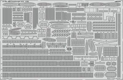 Eduard 53258 SET 1/350 HMS Dreadnought 1915 (TRUMP)