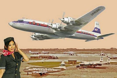 Roden 14403 DC-7C Japan Air Lines 1/144