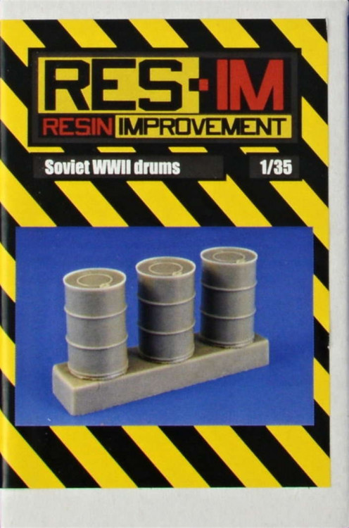 RES-IM RESIM35005 1/35 Soviet WWII drums (6 pcs.)