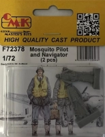 CMK F72378 Mosquito Pilot and Navigator (2 pcs.) 1/72