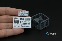 Quinta studio QD+48550 МиГ-21ПФ (Eduard) (с 3D-печатными деталями) 1/48