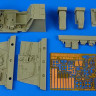 Aires 2193 Bf 109G-10 cockpit set 1/32