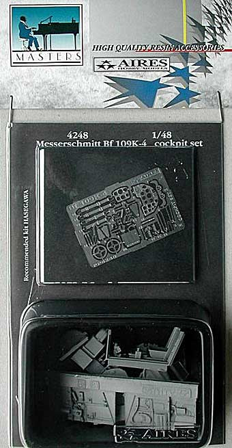 Aires 4248 Messerschmitt Bf 109K-4 cockpit set 1/48