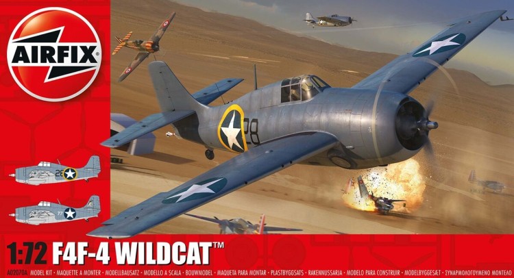 Airfix 02070A Grumman F4F-4 Wildcat 1/72