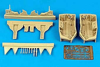Aires 4357 F6F-3/5 Hellcat wheel bay 1/48