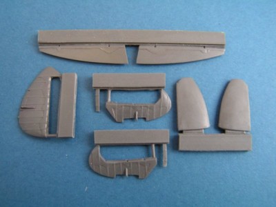 Pavla Models U72-116 Spitfire Mk. IX control surfaces late for Airfix 1:72