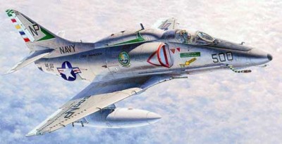 Hasegawa 00239 Самолет A-4E/F SKYHAWK (HASEGAWA) 1/72