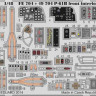 Eduard FE704 1/48 Цветное фототравление для P-61B front interior S. A.