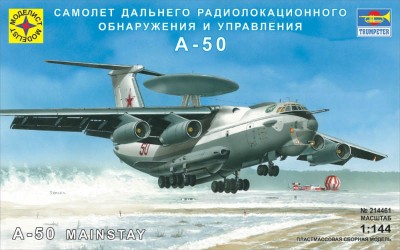 Моделист 214461 Самолет дальнего радиолокационного обнаружения и управления А-50 1/144