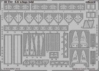 Eduard 48732 1/48 Фототравление A-6 wing fold
