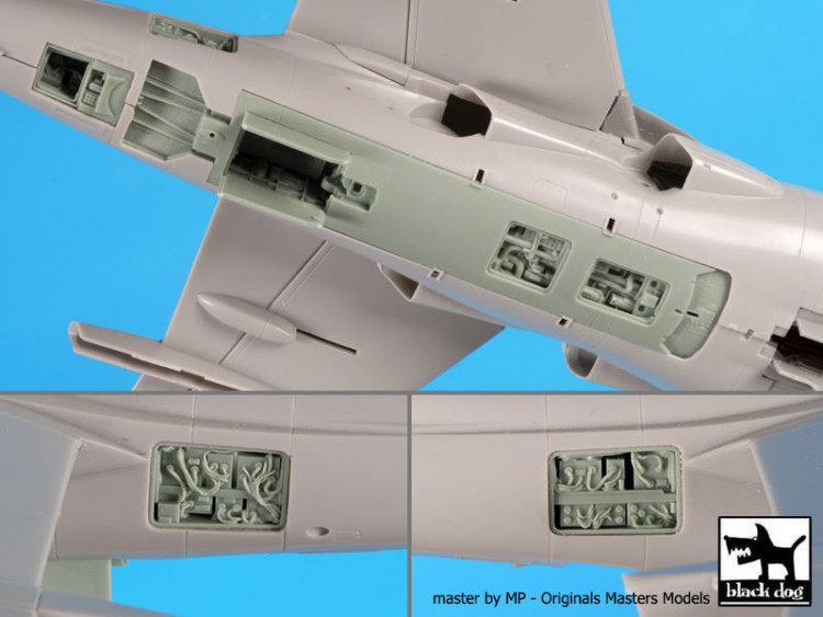 Blackdog A48123 Harrier GR 7 electronics+hydraulics (HAS) 1/48