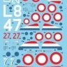 AML AMLD72054 Decals Czechoslovak pilots in the Battle 1/72