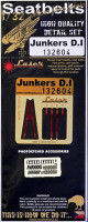 HGW 132604 Seatbelts Junkers D.I (laser) 1/32