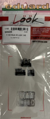 Eduard 644229 Brassin F-16D Block 40 Look (Kin) 1/48
