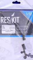 Reskit RS72-0114 Dassault Super Mystere wheels set (AIRF,AZ) 1/72