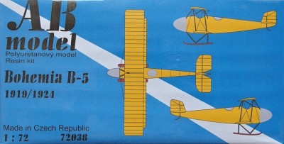 AB MODEL ABMOD72038 1/72 Bohemia B-5 (1919/1924)