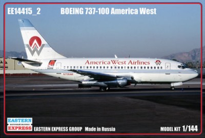 Восточный Экспресс 14415-2 Авиалайнер Б-731 America West 1/144