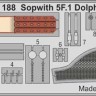 Eduard 33188 Sopwith 5F.1 Dolphin STEEL 1/32