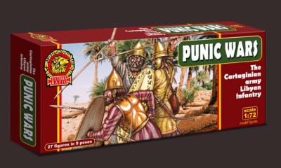 Ultima Ratio UR021 Cartaginian army Libyan infantry PUNIC WARS 1/72