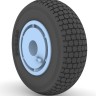 Aims AIMS32P049 de Havilland DH-100 Vampire Mk.3/Mk.5 'Block Tread' wheel set 1/32