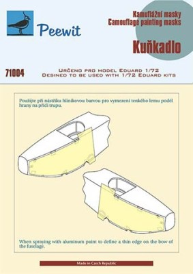 Peewit K71004 1/72 Camouflage mask Ku?kadlo (EDU)