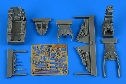 Aires 4824 Sea Harrier FA.2 cockpit set (KIN) 1/48