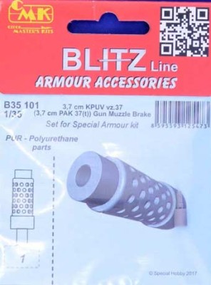 CMK B35101 3,7cm KPUV vz.37 Gun Muzzle Brake 1/35
