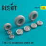 Reskit RS32-0077 F-105 (F,G) wheels set 1/32