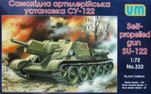 UniModel UMM-72332 Self-propelled artillery plant SU-122 1/72